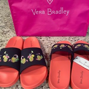 (2) Beach Slides (Toucan Party) both $24 (M) and (L)